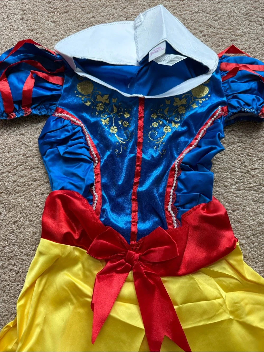 Disney Blue, Yellow and Red Princess Costume Dress